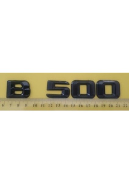 Mercedes Uyumlu Yazı B 500 Siyah