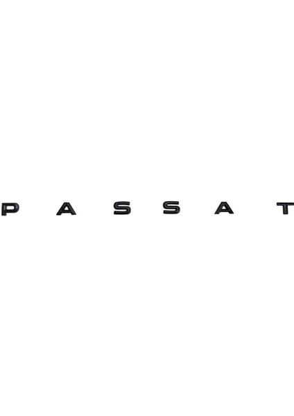 Passat Yazısı - Passat Bagaj Yazısı - Passat Bagaj Yazısı Ortada - Passat Yazısı B8 - Passat Yazısı