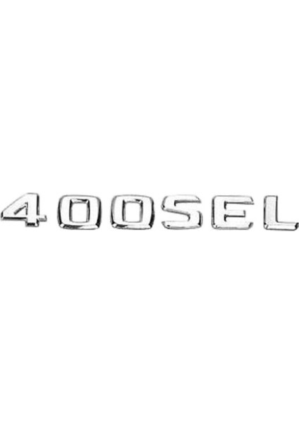 Mercedes Uyumlu 400SEL Yazı 1408170915