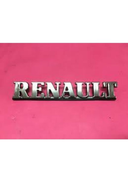 Renault Yazısı Renault 9 19 21 Clio Megane Arka Bagaj Yazısı