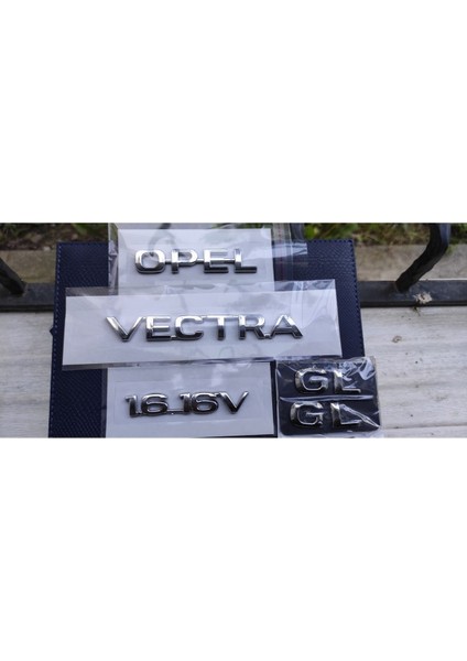 Opel Vectra 1.6_16V Bagaj Yazısı Vectra B Logo Gl Kapı Yazısı 1996 Uyumlu Vectra B Gl Set