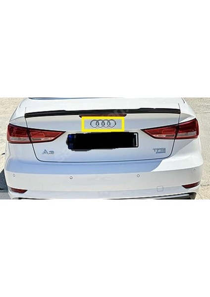 A3 Uyumlu Audi Bagaj Arması 3m 3D Abs