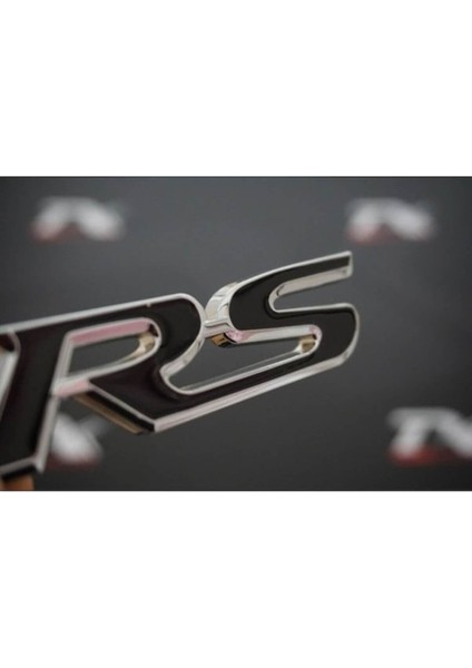 Renault Rs Uyumlu Krom Metal 3m 3D Bagaj Logo Amblem (5488420024)