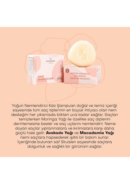 Yoğun Nemlendirici Katı Şampuan / Tüm Saç Tipleri (110 gr)