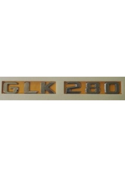 Mercedes Uyumlu Yazı Glk 280 Krom
