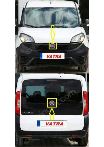 Doblo Combi 1.4 Premio Plus 2017-2023 Doblo Krom Bagaj Yazı ve Arma Set