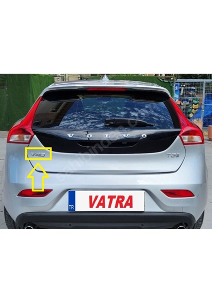 V40 1.5 Inscription 2016-2019 Uyumlu T3 ve V40 Bagaj Yazısı Seti