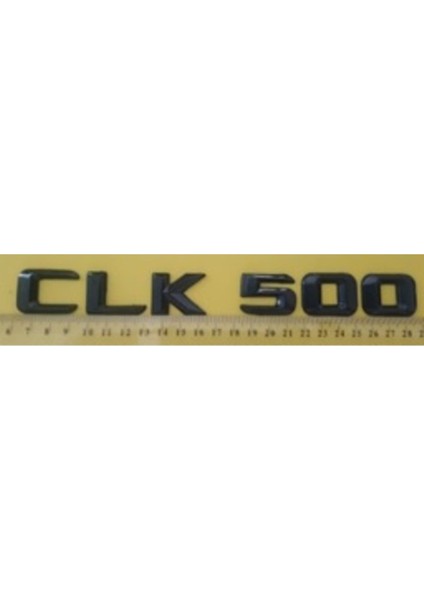 Mercedes Uyumlu Yazı Clk 500 Siyah