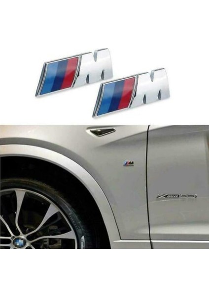 Bmw Uyumlu M Çamurluk Arması Seti fiyatları
