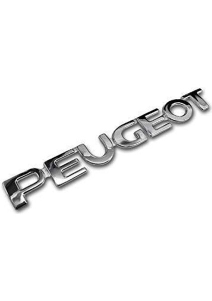 Peugeot 206 Bagaj Kaputu Üzeri Peugeot Yazısı 8663.XT