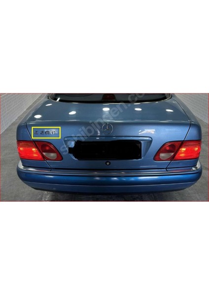 Mercedes W202 Kasa E200 Krom Bagaj Yazısı