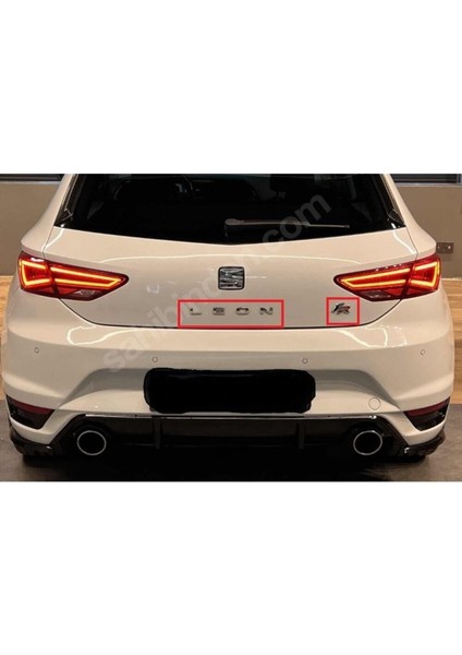 Seat Leon & Fr Bagaj Yazısı Seti 2'li Paket