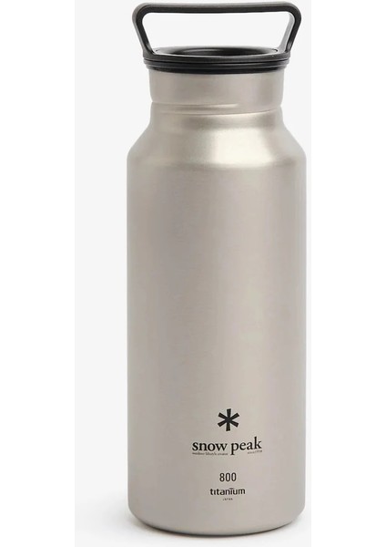 Ti Aurora Bottle 800, 100% Titanyum Su Şişesi, Ultra Hafif ve Dayanıklı, 27 Oz Kapasite