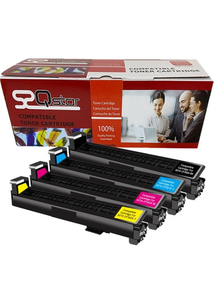 Hp 827A CF300A Muadil Toner Set 4 Renk M880Z A2W75A A2W76A
