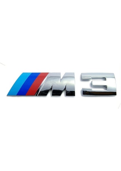 Bmw E46 M3 Arka Bagaj Yazısı Krom