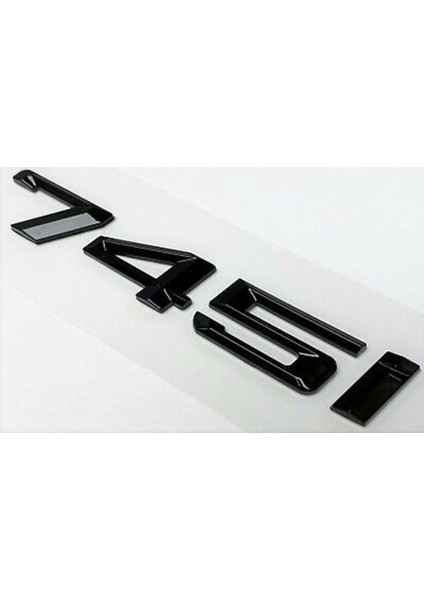 Bmw 745I Piano Black Bagaj Yazısı Ithal Ürün A++ Kalite