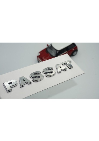 Volkswagen Passat B6 B7 Bagaj 3m 3D Krom Abs Logo Amblem (549368482)