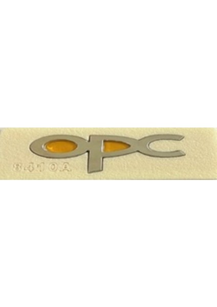 Opel Uyumlu Opc Krom Yazı