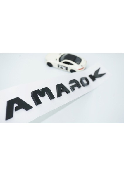 Vw Volkswagen Amarok Ön Kaput Siyah Abs Yazı Logo Amblem