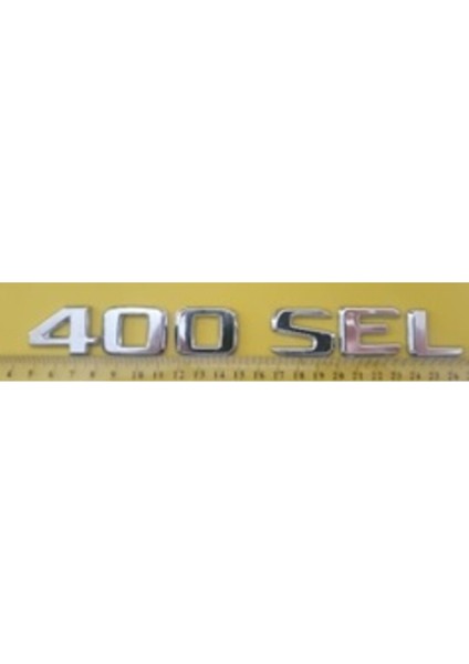 Mercedes Uyumlu Yazı 400 Sel Krom