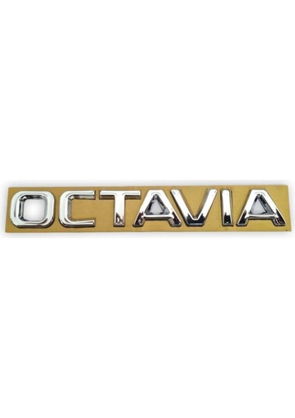 Skoda Octavia 3 A7 2013-2020 Arka Bagaj Kapağı Octavıa Model Yazısı 5E0853687
