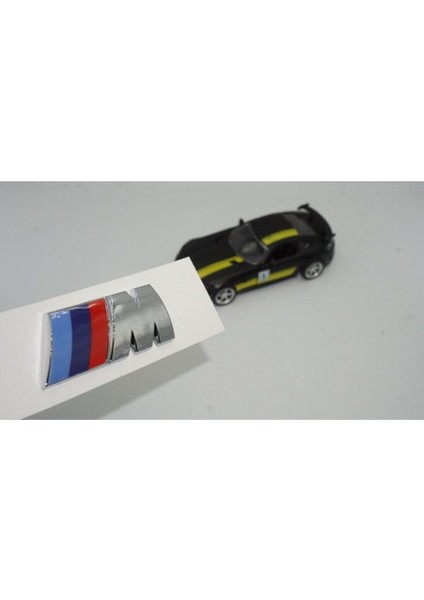 Bmw M Uyumlu Bagaj Krom Abs 3m 3D Yazı Logo Ürün