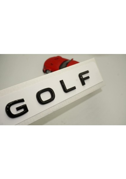 Volkswagen Golf8 Bagaj 3m 3D Yeni Nesil Parlak Siyah Abs Yazı Logo Amblem