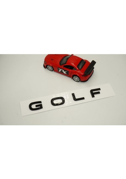 Volkswagen Golf8 Bagaj 3m 3D Yeni Nesil Parlak Siyah Abs Yazı Logo Amblem fiyatları