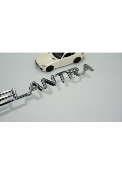 Hyundai Elantra Bagaj 3m 3D Krom Abs Yazı Logo Amblem