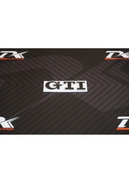Volkswagen Vw Gti Krom Metal Bagaj Logo Uyumlu fiyatları