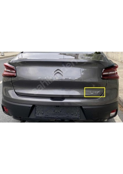 Citroen C4X Yeni Nesil Bagaj Yazısı