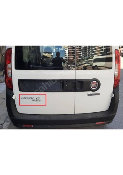 Doblo Maxi Krom Bagaj Yazısı