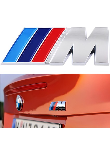 Bmw Tüm Modeller Bagaj Yazısı M Yazı Krom (71MM) fiyatları