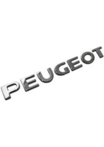 Peugeot 207 Bagaj Kapak Üzeri Peugeot Yazısı 207 8665PW