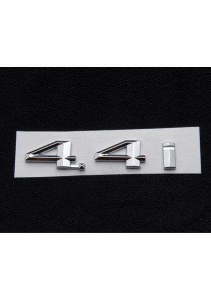 Bmw Uyumlu 4.4 I Krom Çamurluk Yazısı