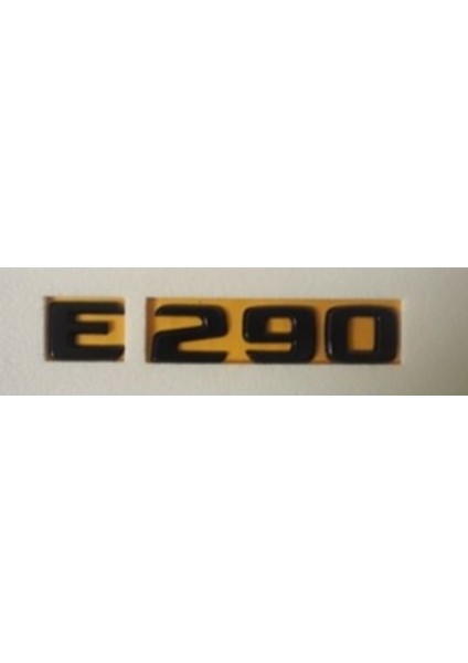 Mercedes Uyumlu Yazı E 290 Siyah