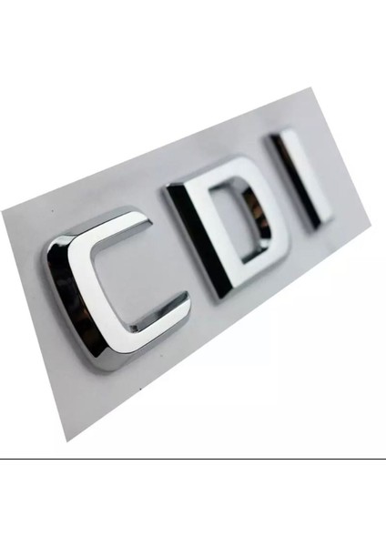 Cdı Bagaj Yazı Arma Logo Abs Krom Üretim Ithal Şık Car Aksesuar
