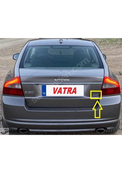 S80 4.4 Vıp 2007 Uyumlu Awd Bagaj Yazısı