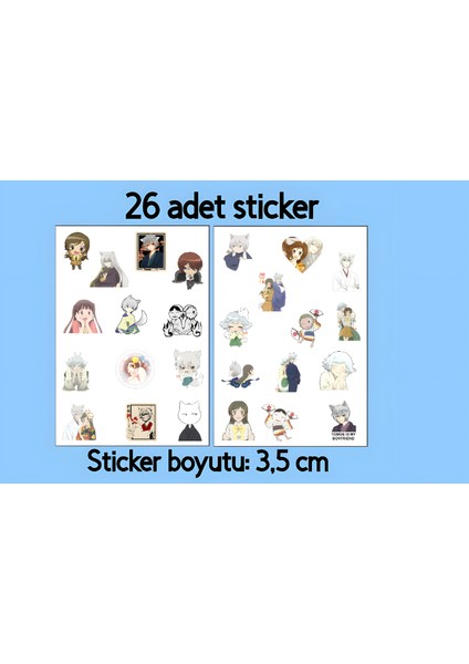 Kamisama Kiss Sticker Set -Anime Sticker