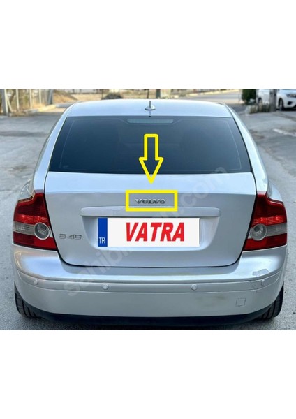 S40 1.8 1997-2005 Uyumlu Volvo ve S40 Bagaj Yazısı Seti