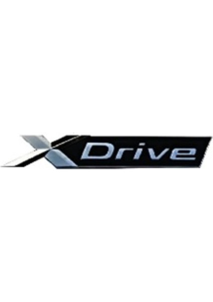 Bmw Uyumlu x Drive Siyah Yazı