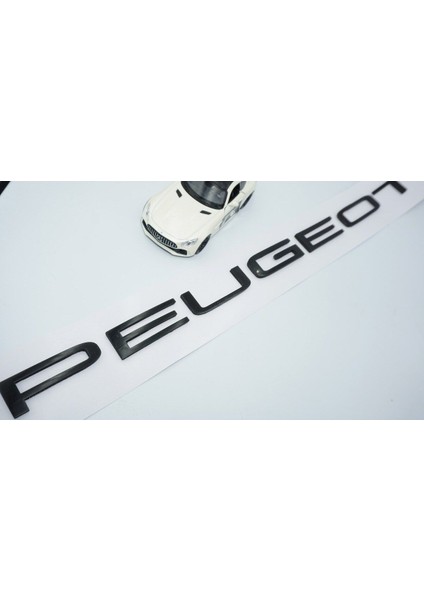 Peugeot Bagaj Siyah Abs Logo Amblem Rifter Ile Uyumlu