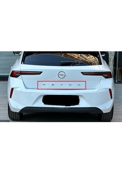 Opel Uyumlu Yeni Nesil " Astra " Krom Bagaj Yazısı