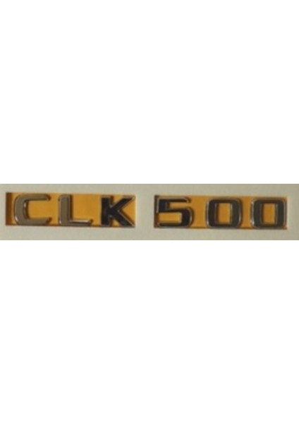 Mercedes Uyumlu Yazı Clk 500 Krom