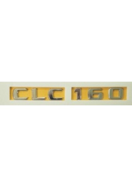 Mercedes Uyumlu Yazı Clc 160 Krom