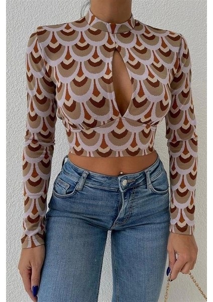 Autumn Cut Out Bluz 3018-08