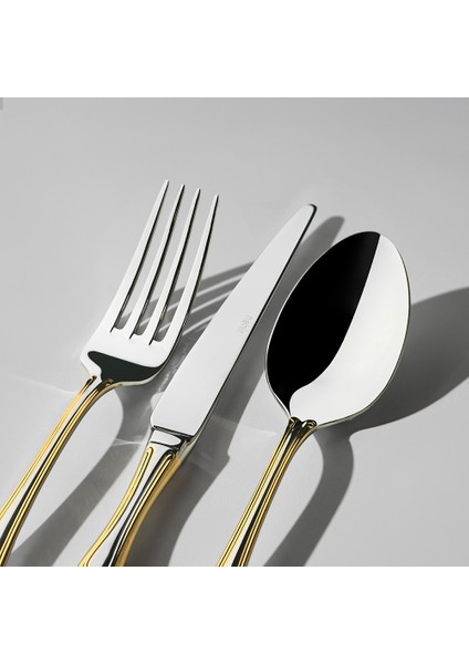 Lalezar Altın Sade 12 Kişilik 72 Parça Deri Kutulu Çatal Kaşık Bıçak Takımı fiyatları