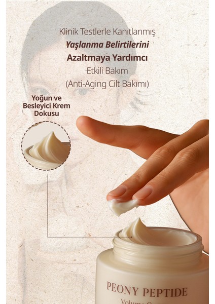 Peptit Içerikli, Cilt Bakım Kremi Goodal Peony Peptide Volume Cream