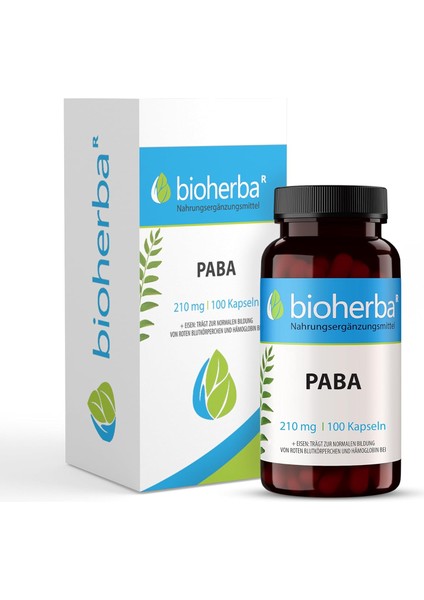Paba+Iron 210 mg 100 Caps