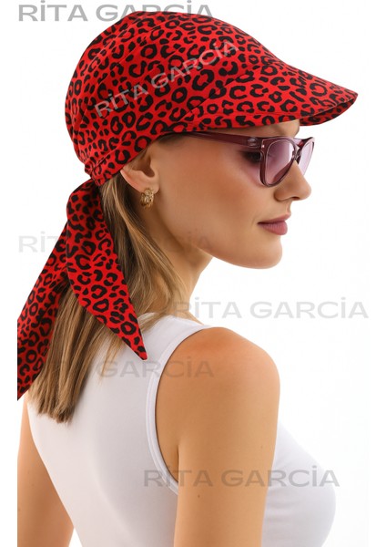 Safari Bağlamalı Siperli Bandana Vizör